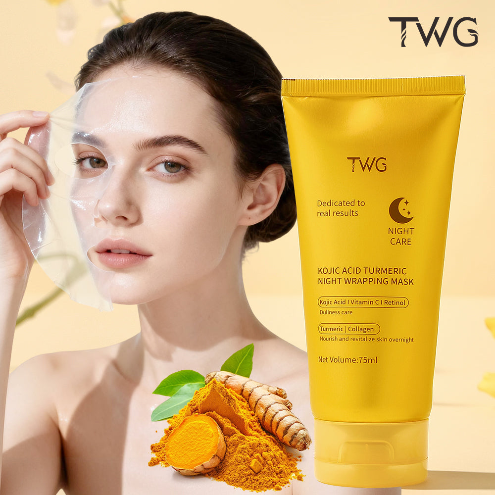 Kojic Acid & Turmeric Night WrappingAnti-aging, Moisturizing, Revitalizing, Whitening