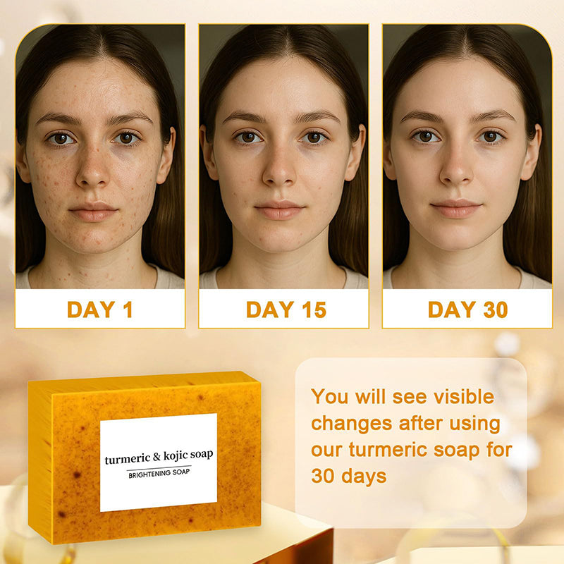 Kojic Acid & Turmeric Soap & Mask Bundle