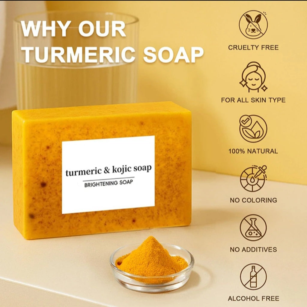 Kojic Acid & Tumeric Bar Soap